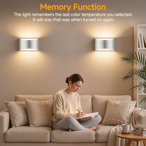 LED Wall Sconce Set of 2 (2 Count)