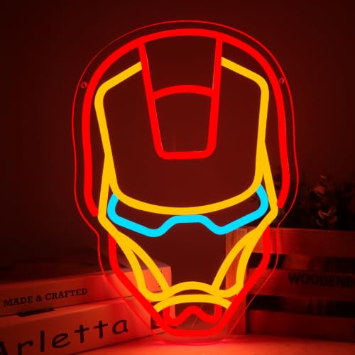 Anime Theme Cartoon LED Neon Sign for Wall Decor (Iron)