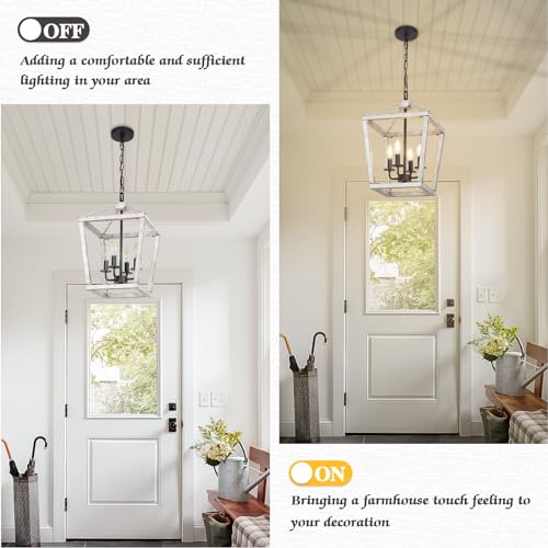 4 Light Rustic Chandelier