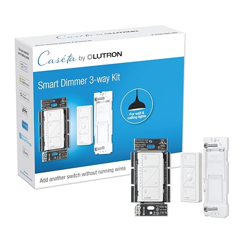Caseta 3 Way Smart Dimmer Kit; LED Dimmer