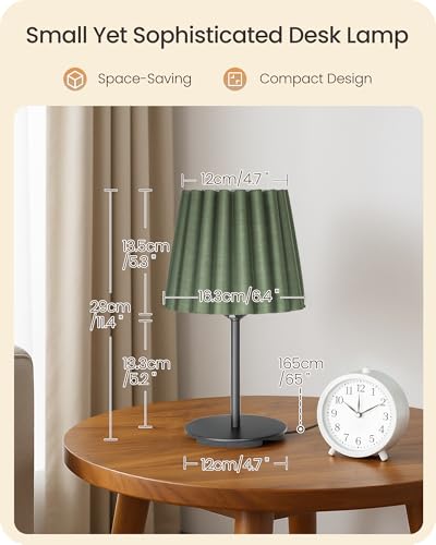 Small Bedside Table Lamps Set of 2 (2 Count)
