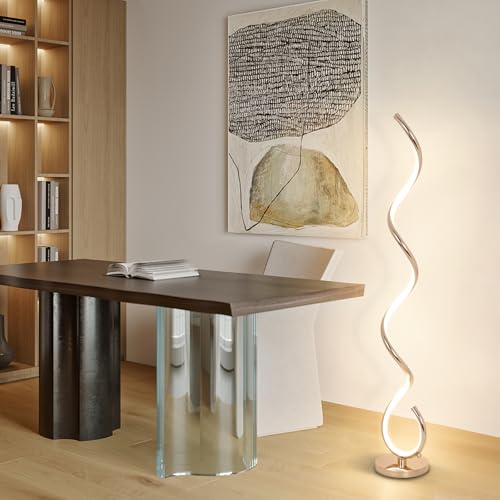 Modern Spiral Floor Lamp for Living Room