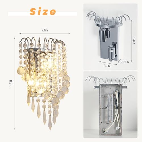 Crystal Wall Sconces