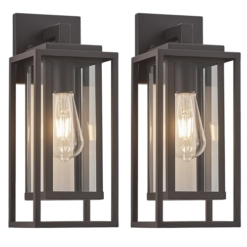 14" Double Cage Outdoor Wall Light (2 Count)