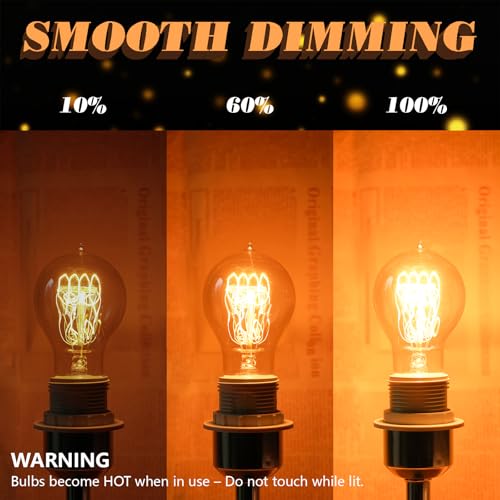 Edison Light Bulbs 60W (6 Count)