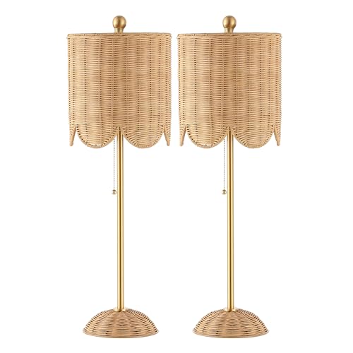 Celerie 27.5" Rattan Buffet Lamp