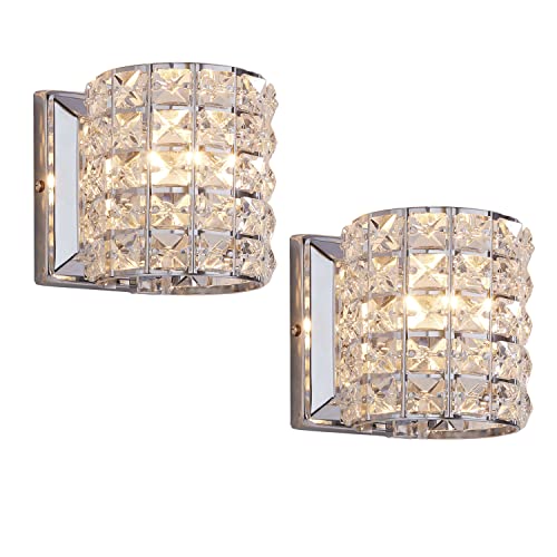 Crystal Wall Sconce Set of Two (2 Count)