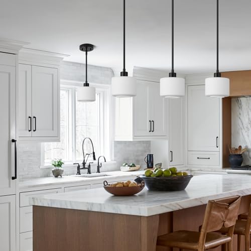 Black Pendant Lights Kitchen Island 2 Pack (2 Count)