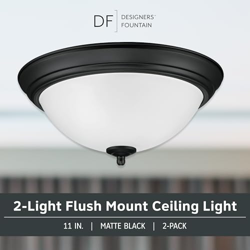 Flush Mount Ceiling Light (2 Count)