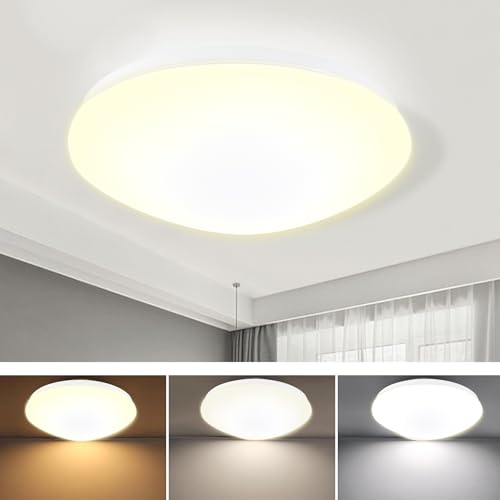 13 inch Flush Mount Ceiling Light (White)