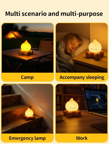 Campfire Night Light