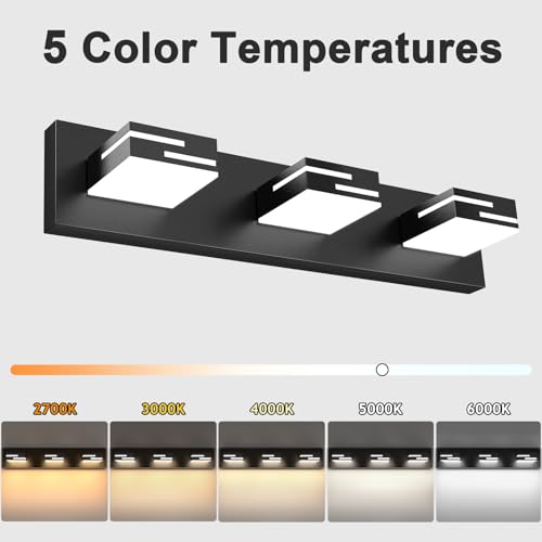 LED Modern Bathroom Vanity Light Fixtures (3 Count)