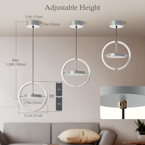 LED Saturn Pendant Lights