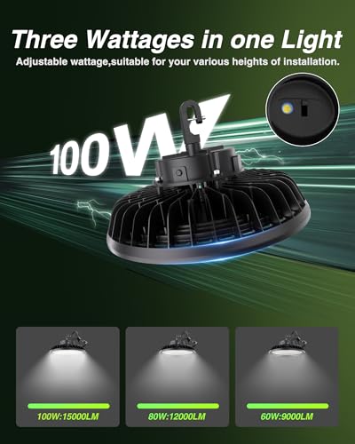 100W Super Bright UFO LED Shop Lights