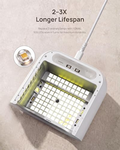 AI UV LED Nail Lamp for Gel Nails