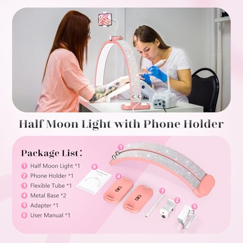 Half Moon Light for Nail Tech