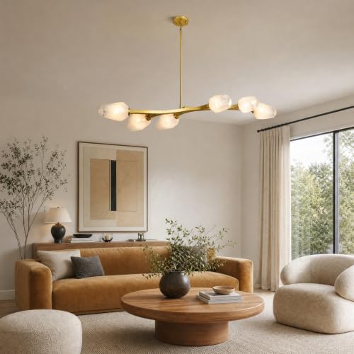 40in Modern Linear Long Chandelier