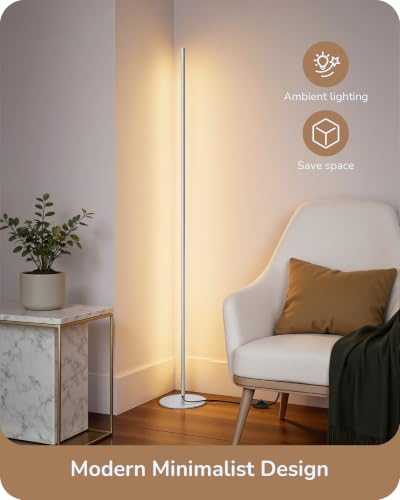 2 Pack 57.5” Corner Lamp with Remote (2 Count)