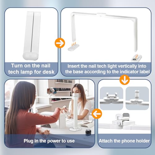 Nail Desk Lamp for Nail Tech