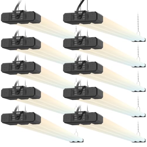 LED Shop Lights 4FT 7500LM (10 Count)