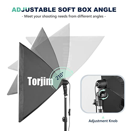 Softbox Photography Lighting Kit
