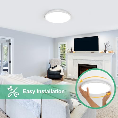 2 Pack 12 Inch Ceiling Light (2 Count)