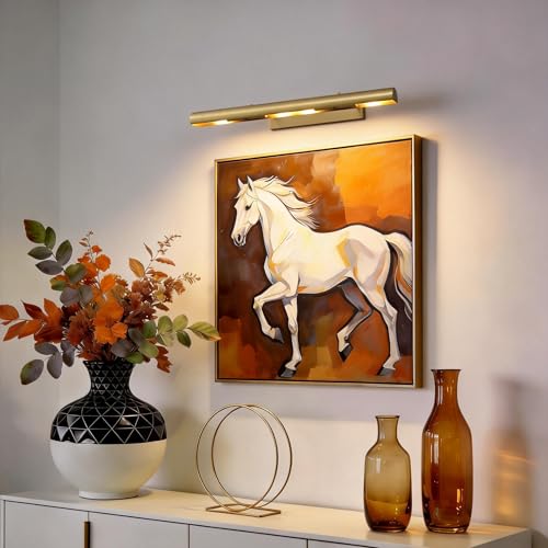 30 inch Hardwired Picture Light for Wall Brass Picture Lighting