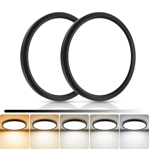 2Pack 7inch LED Flush Mount Ceiling Light