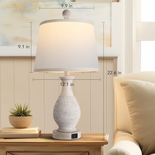 Traditional Table Lamps Set of 2 (2 Count)