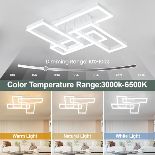 Modern Led Ceiling Light for Living Room