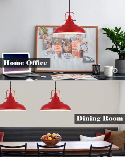 Red Pendant Light