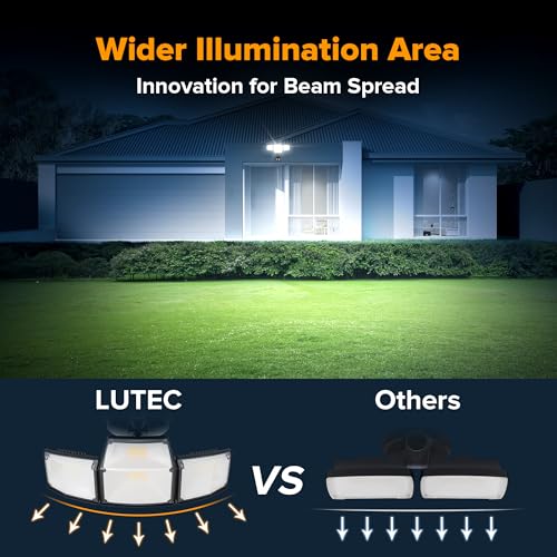 80W 9000LM LED Security Lights Motion Sensor Outdoor Lights (2 Count)