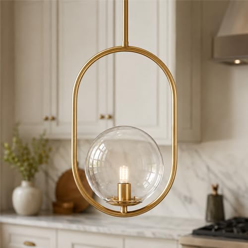 8 Inch Gold Pendant Lights