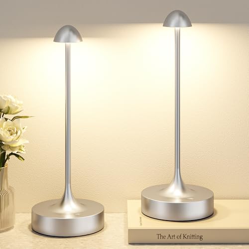 Rechargeable Cordless Table Lamp (2 Count)