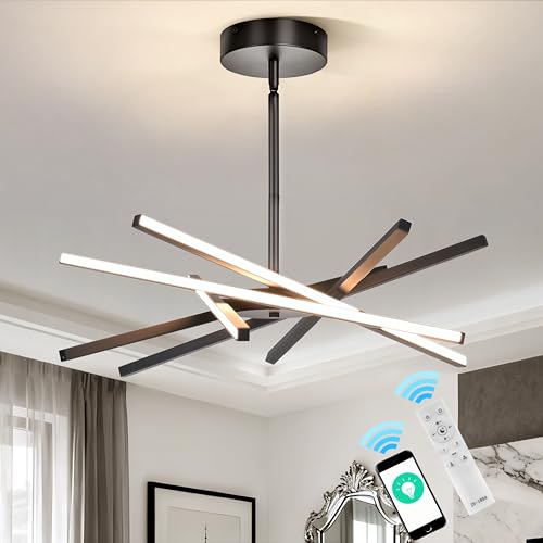 Modern Black LED 6