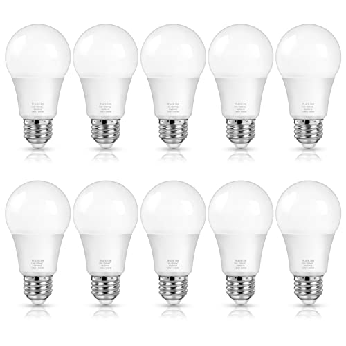 A19 LED Light Bulbs (10 Count)