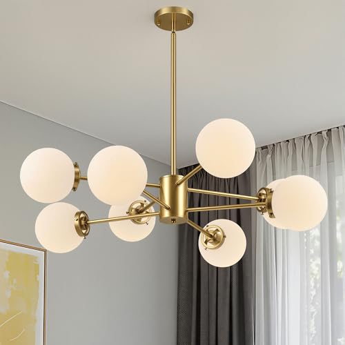 8 Light Sputnik Chandelier