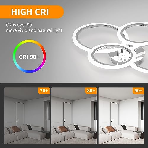 Modern LED Ceiling Light Fixture