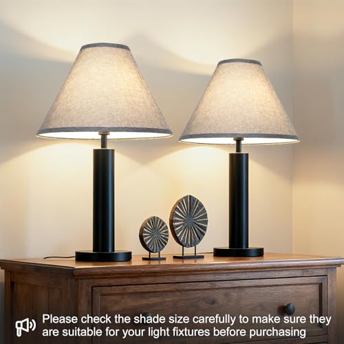 Large Empire Lamp Shades Set of 2 (2 Count)