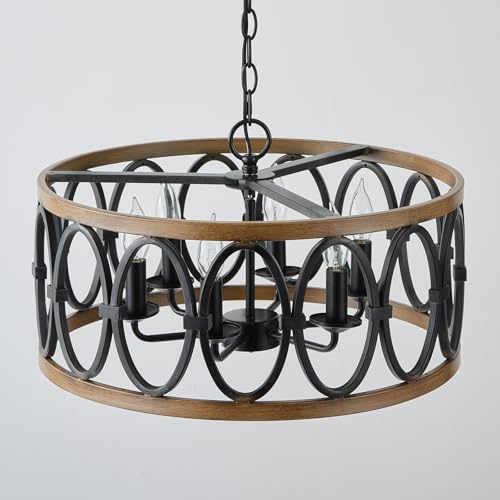 Farmhouse Antique Chandelier for Dining Room Kitchen Island 6