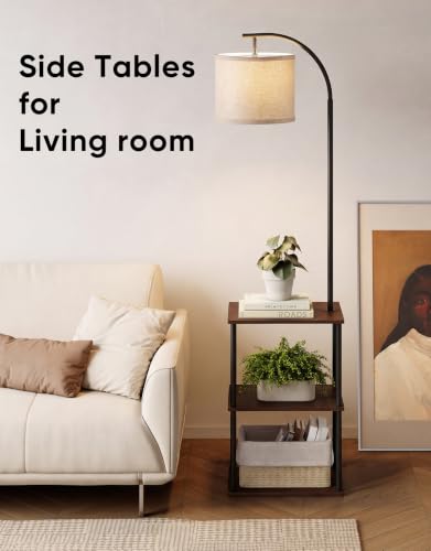Floor Lamp with Table