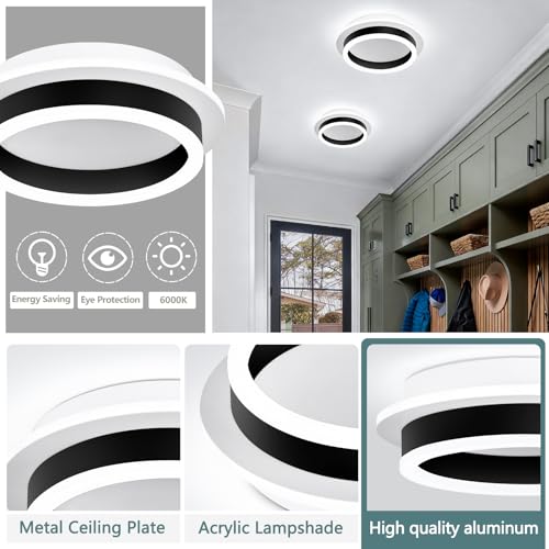 Round Modern LED Flush Mount Ceiling Lamp