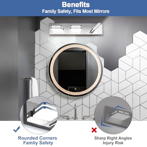 360° Rotate LED Bathroom Vanity Light Fixtures