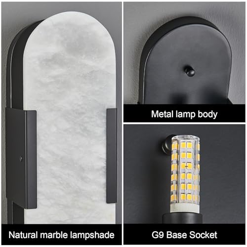 Natural Alabaster Wall Sconces