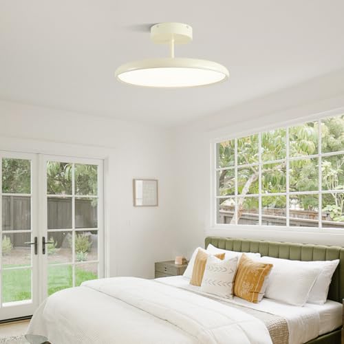 Nordic Semi Flush Ceiling Light