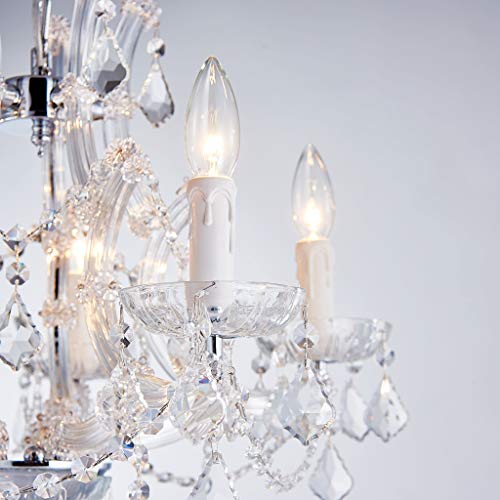 Saint Mossi 5 Light Crystal Maria Theresa Chandelier for Dining Room