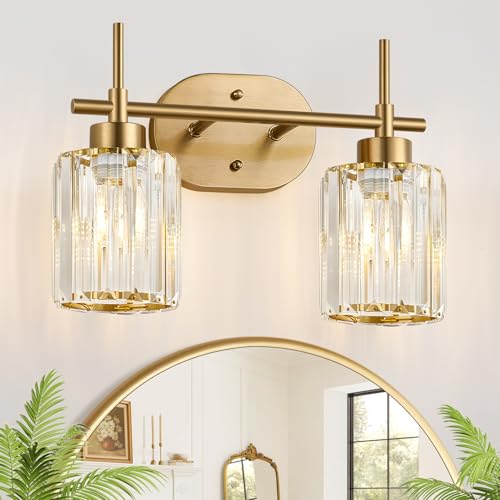 Modern Crystal Bathroom Vanity Light