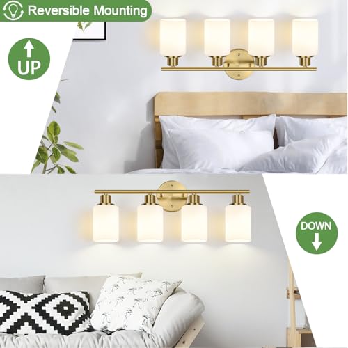 4 Light Bathroom Light Fixtures