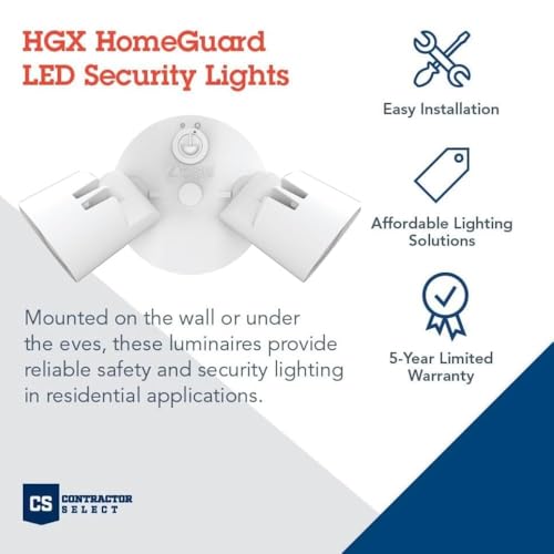HomeGuard 2 Light LED Outdoor Flood Lights