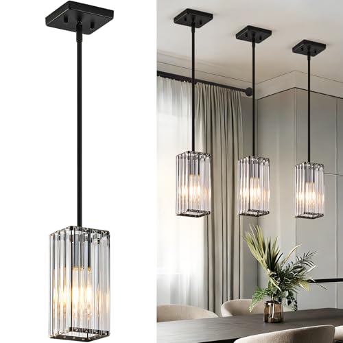 Modern Crystal Pendant Lights Kitchen Island